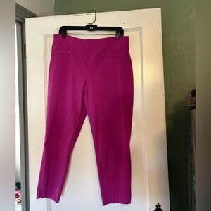 Maurice’s stretch Women's Pink ankle Pants